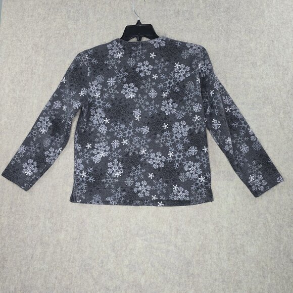 Covington Snowflake Print Womens Jacket S Cotton Blend - Picture 2 of 6